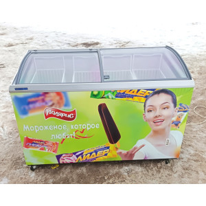 Морозильный ларь Klimasan D 400 DFSG AC +. Photo 2